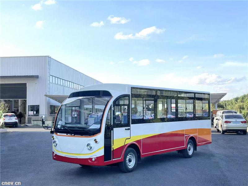 廣西23座大型電動代步觀光車價格電動巡邏車四輪旅游觀光車圖片